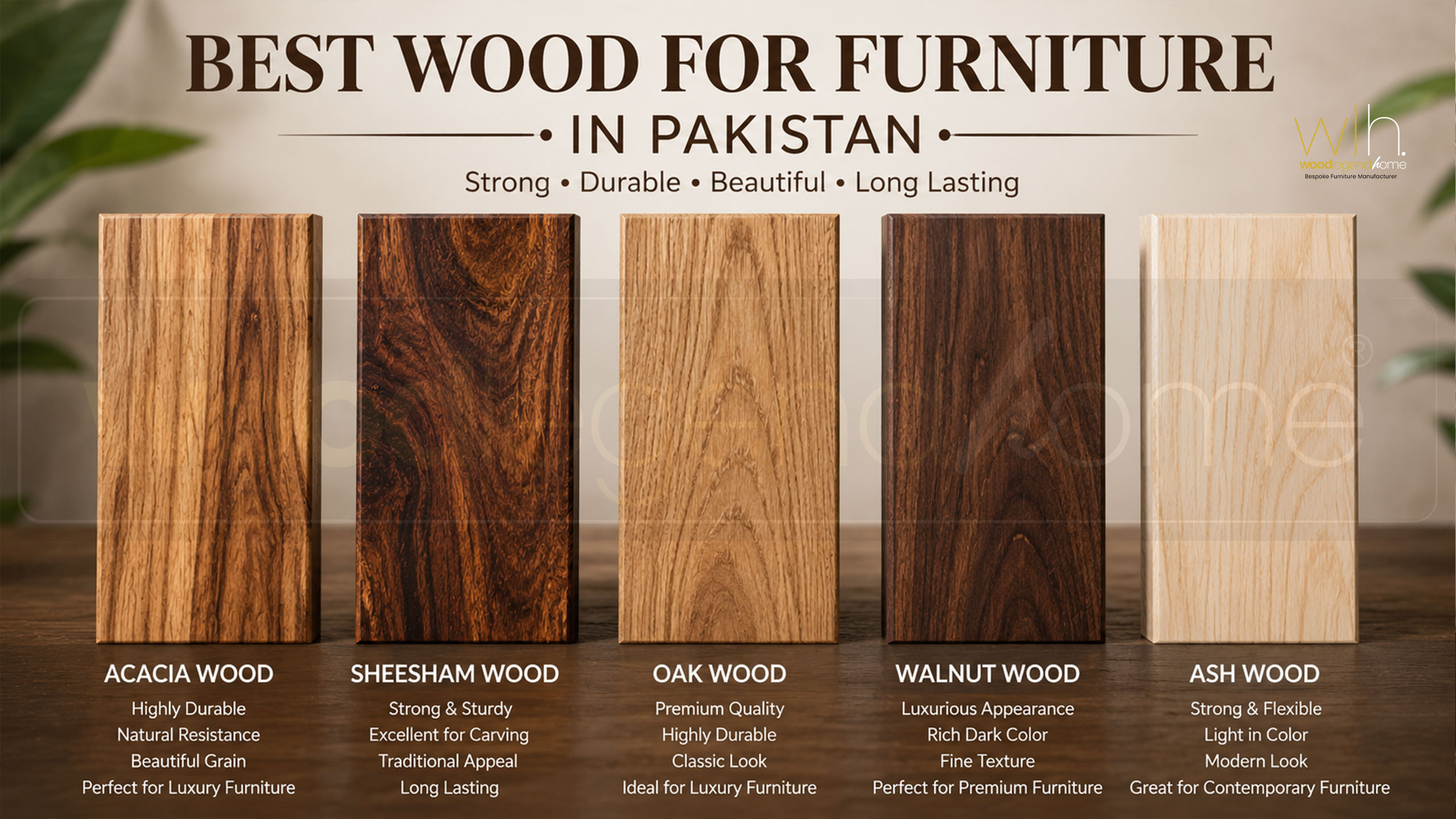 Best Wood for Furniture in Pakistan